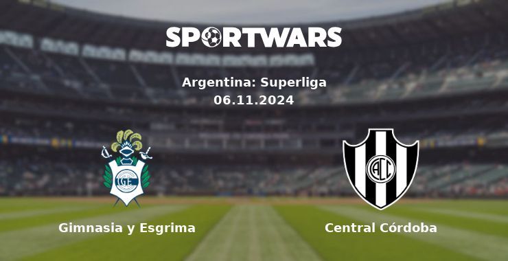 Gimnasia y Esgrima — Central Córdoba watch online for free 06.11.2024