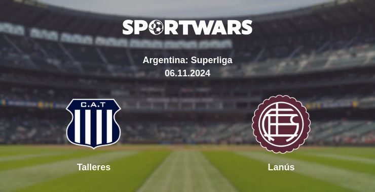 Talleres — Lanús watch online for free 06.11.2024