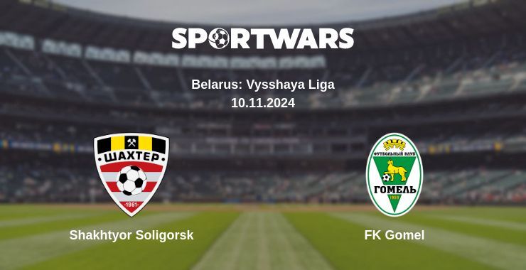 Result of the Shakhtyor Soligorsk — FK Gomel match, 10.11.2024