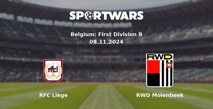 RFC Liège — RWD Molenbeek watch online for free 08.11.2024