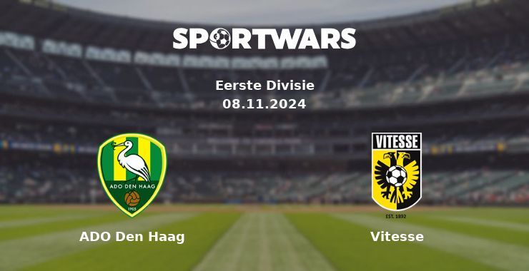 ADO Den Haag — Vitesse watch online for free 08.11.2024