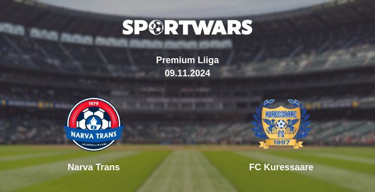 Narva Trans — FC Kuressaare watch online for free 09.11.2024