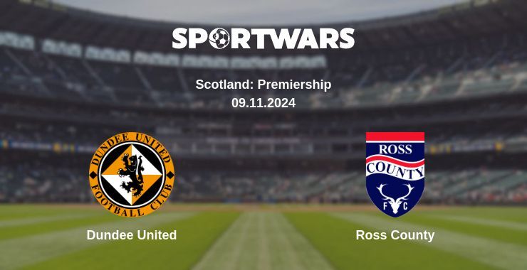 Dundee United — Ross County watch online for free 09.11.2024