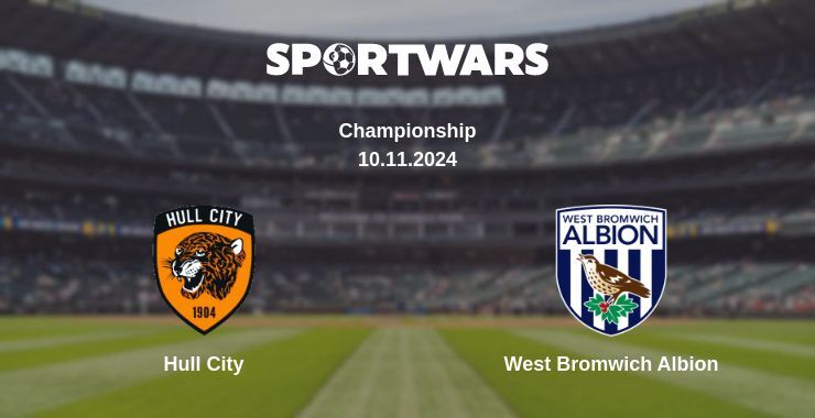 Hull City — West Bromwich Albion watch online for free 10.11.2024