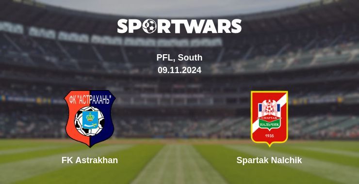 FK Astrakhan — Spartak Nalchik watch online for free 09.11.2024