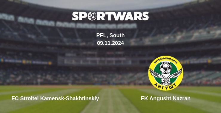 FC Stroitel Kamensk-Shakhtinskiy — FK Angusht Nazran watch online for free 09.11.2024