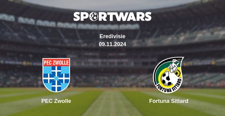 PEC Zwolle — Fortuna Sittard watch online for free 09.11.2024