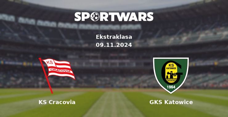 KS Cracovia — GKS Katowice watch online for free 09.11.2024