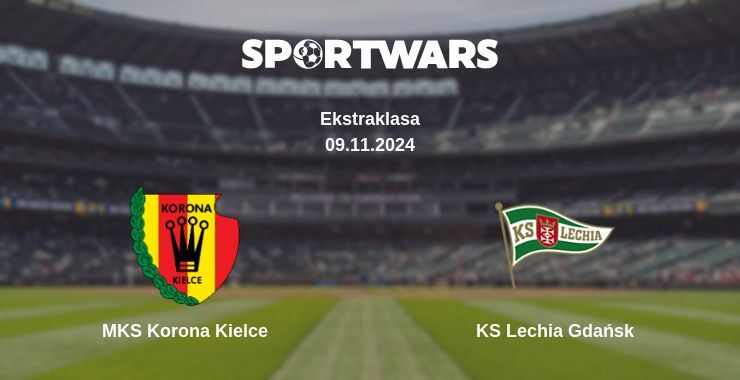 MKS Korona Kielce — KS Lechia Gdańsk watch online for free 09.11.2024