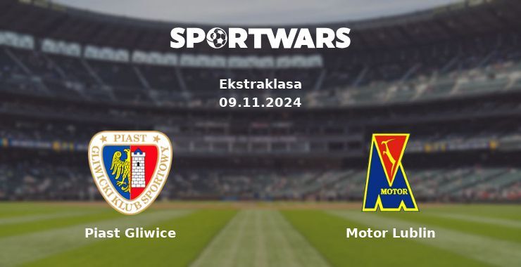 Piast Gliwice — Motor Lublin watch online for free 08.11.2024