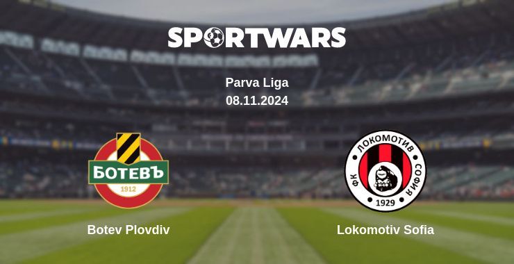 Botev Plovdiv — Lokomotiv Sofia watch online for free 08.11.2024