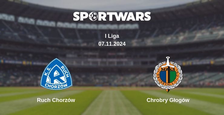 Ruch Chorzów — Chrobry Głogów watch online for free 07.11.2024