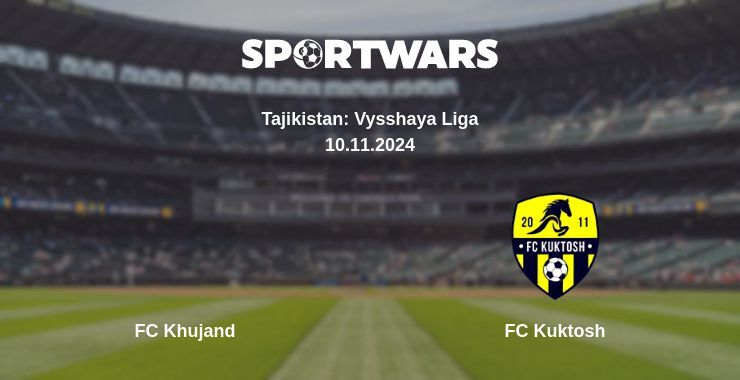 FC Khujand — FC Kuktosh watch online for free 10.11.2024