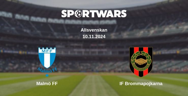 Result of the Malmö FF — IF Brommapojkarna match, 10.11.2024