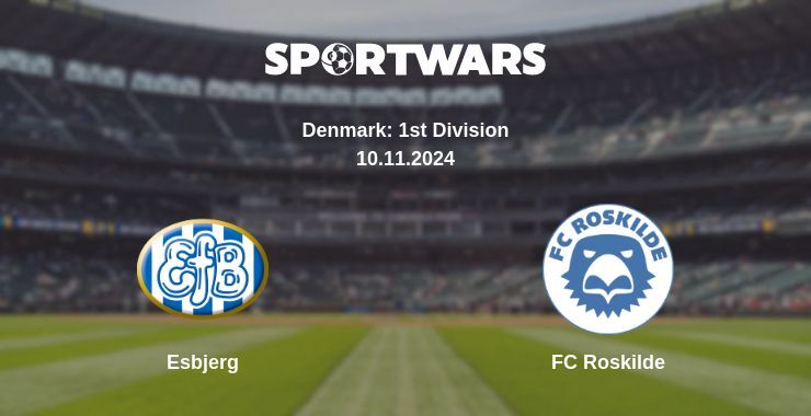 Result of the Esbjerg — FC Roskilde match, 10.11.2024