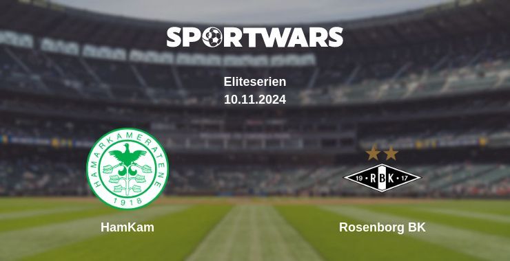 Result of the HamKam — Rosenborg BK match, 10.11.2024