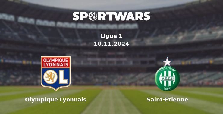 Olympique Lyonnais — Saint-Étienne watch online for free 10.11.2024