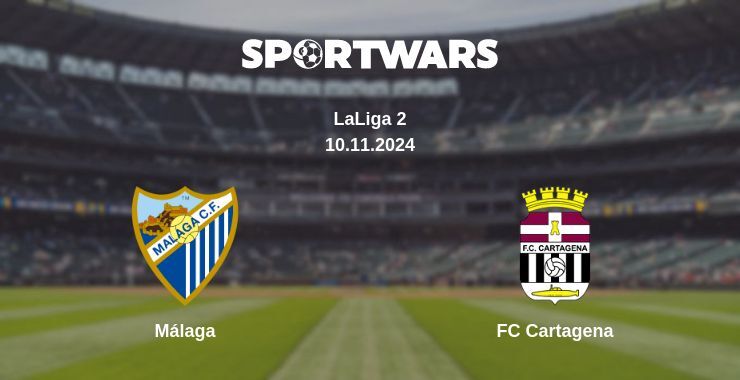 Málaga — FC Cartagena watch online for free 09.11.2024