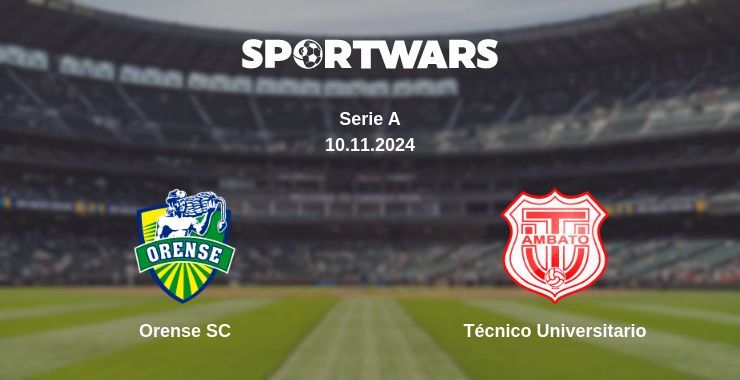 Orense SC — Técnico Universitario watch online for free 10.11.2024