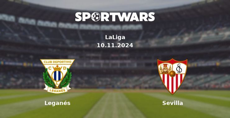 Leganés — Sevilla watch online for free 10.11.2024