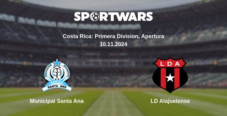 Municipal Santa Ana — LD Alajuelense watch online for free 10.11.2024