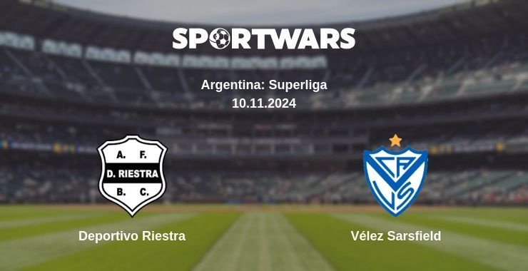 Deportivo Riestra — Vélez Sarsfield watch online for free 10.11.2024