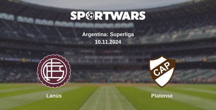 Lanús — Platense watch online for free 10.11.2024