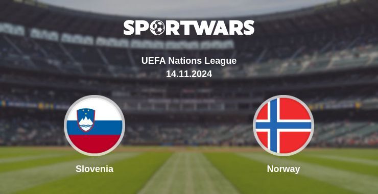 Result of the Slovenia — Norway match, 14.11.2024