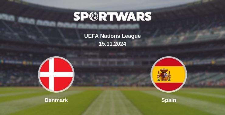 Result of the Denmark — Spain match, 15.11.2024