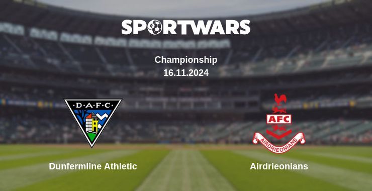 Dunfermline Athletic — Airdrieonians watch online for free 16.11.2024