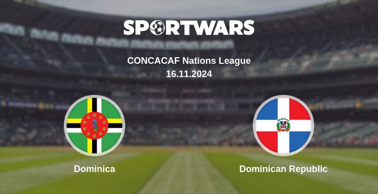 Dominica — Dominican Republic, where to watch online broadcast