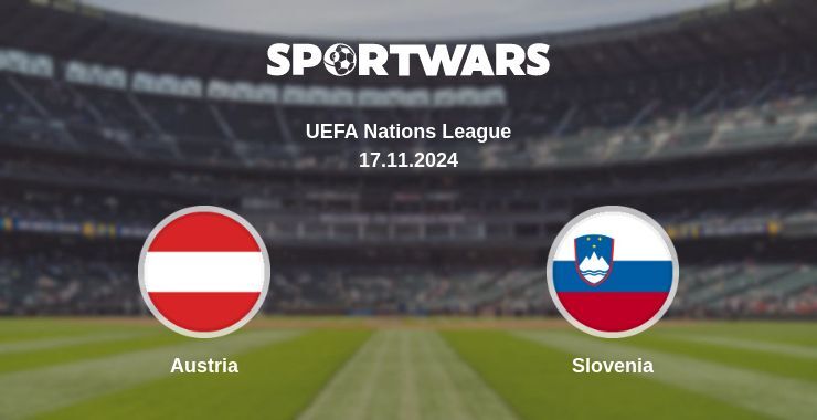 Austria — Slovenia watch online for free 17.11.2024