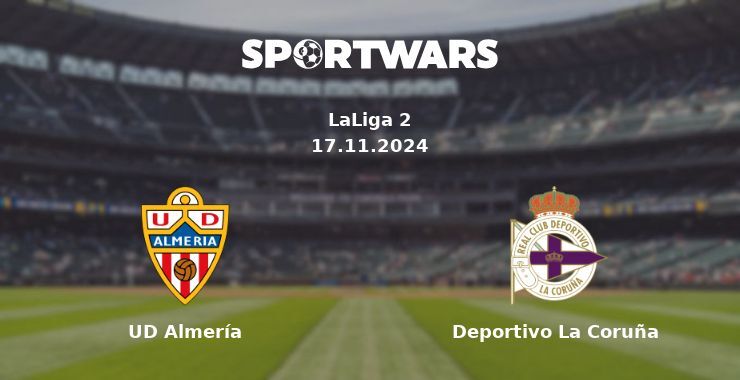 UD Almería — Deportivo La Coruña watch online for free 17.11.2024