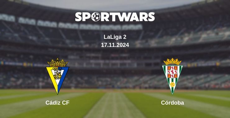 Cádiz CF — Córdoba watch online for free 17.11.2024