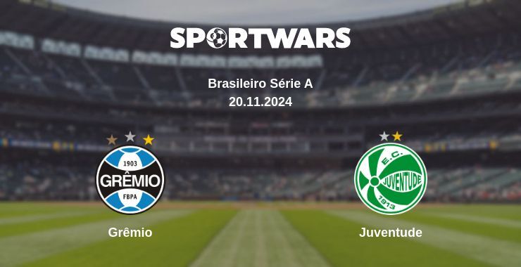 Grêmio — Juventude watch online for free 20.11.2024