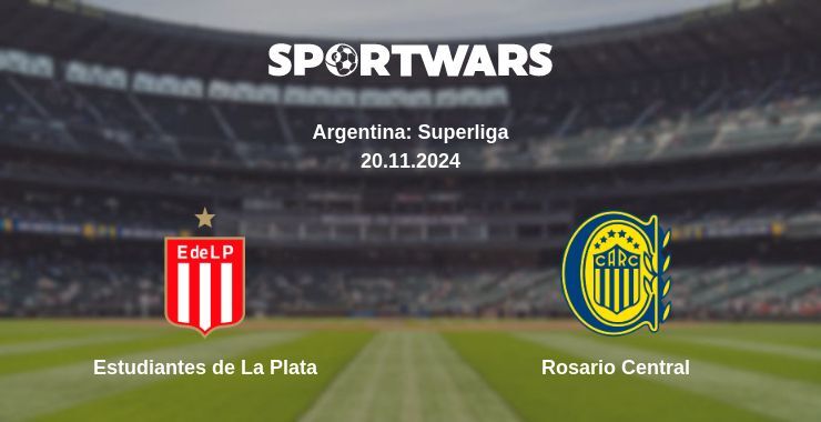 Estudiantes de La Plata — Rosario Central watch online for free 20.11.2024