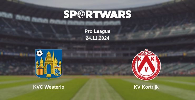 KVC Westerlo — KV Kortrijk watch online for free 24.11.2024