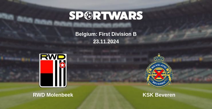 RWD Molenbeek — KSK Beveren watch online for free 23.11.2024