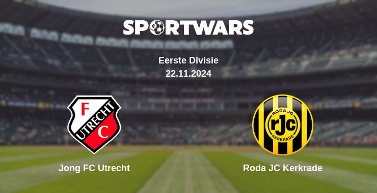 Jong FC Utrecht — Roda JC Kerkrade watch online for free 22.11.2024