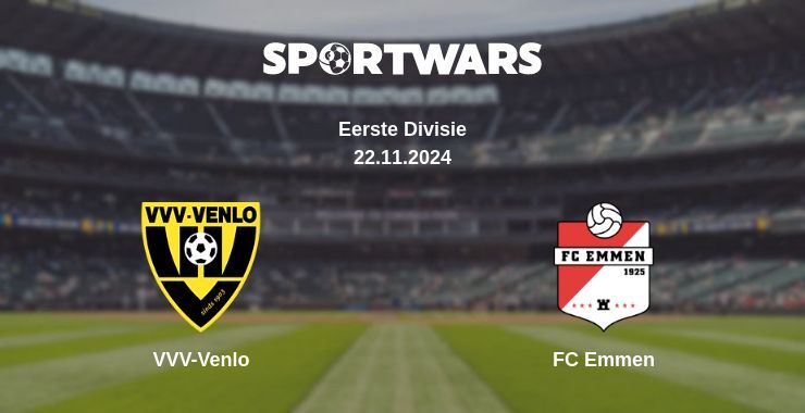 VVV-Venlo — FC Emmen watch online for free 22.11.2024