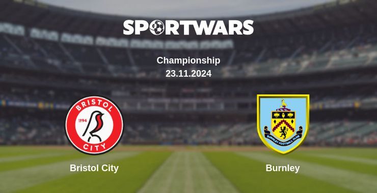 Bristol City — Burnley watch online for free 23.11.2024