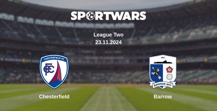 Chesterfield — Barrow watch online for free 23.11.2024