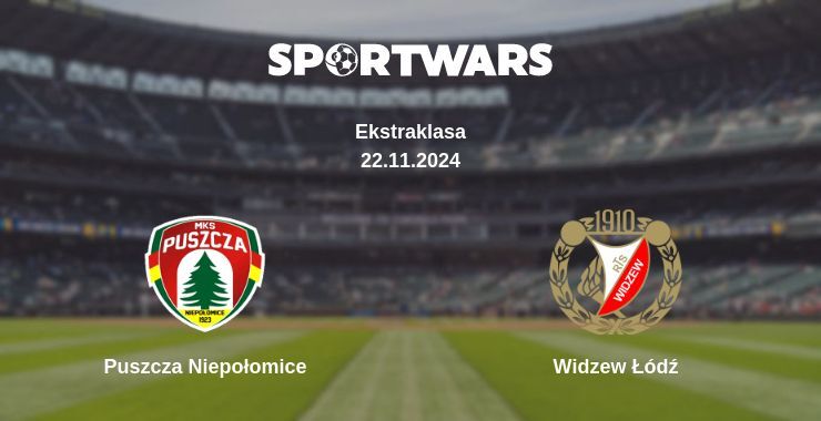 Puszcza Niepołomice — Widzew Łódź watch online for free 23.11.2024