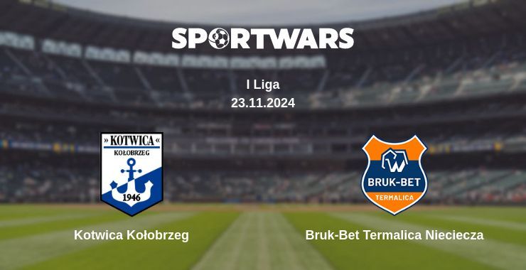 Kotwica Kołobrzeg — Bruk-Bet Termalica Nieciecza watch online for free 23.11.2024