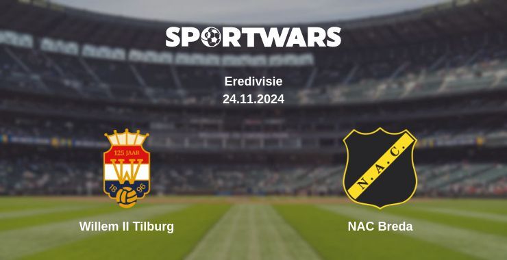 Willem II Tilburg — NAC Breda watch online for free 24.11.2024