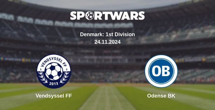 Vendsyssel FF — Odense BK watch online for free 24.11.2024