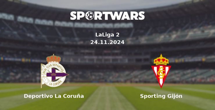 Deportivo La Coruña — Sporting Gijón watch online for free 24.11.2024