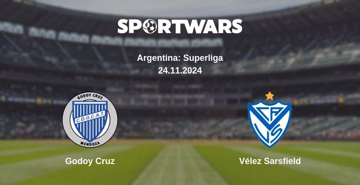 Result of the Godoy Cruz — Vélez Sarsfield match, 24.11.2024