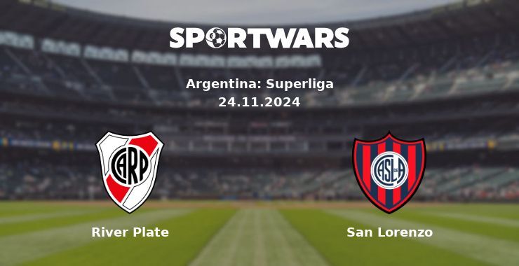 River Plate — San Lorenzo watch online for free 24.11.2024