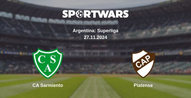 Result of the CA Sarmiento — Platense match, 27.11.2024